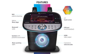 Platinum PLUS • Premium Wi-Fi Karaoke Machine