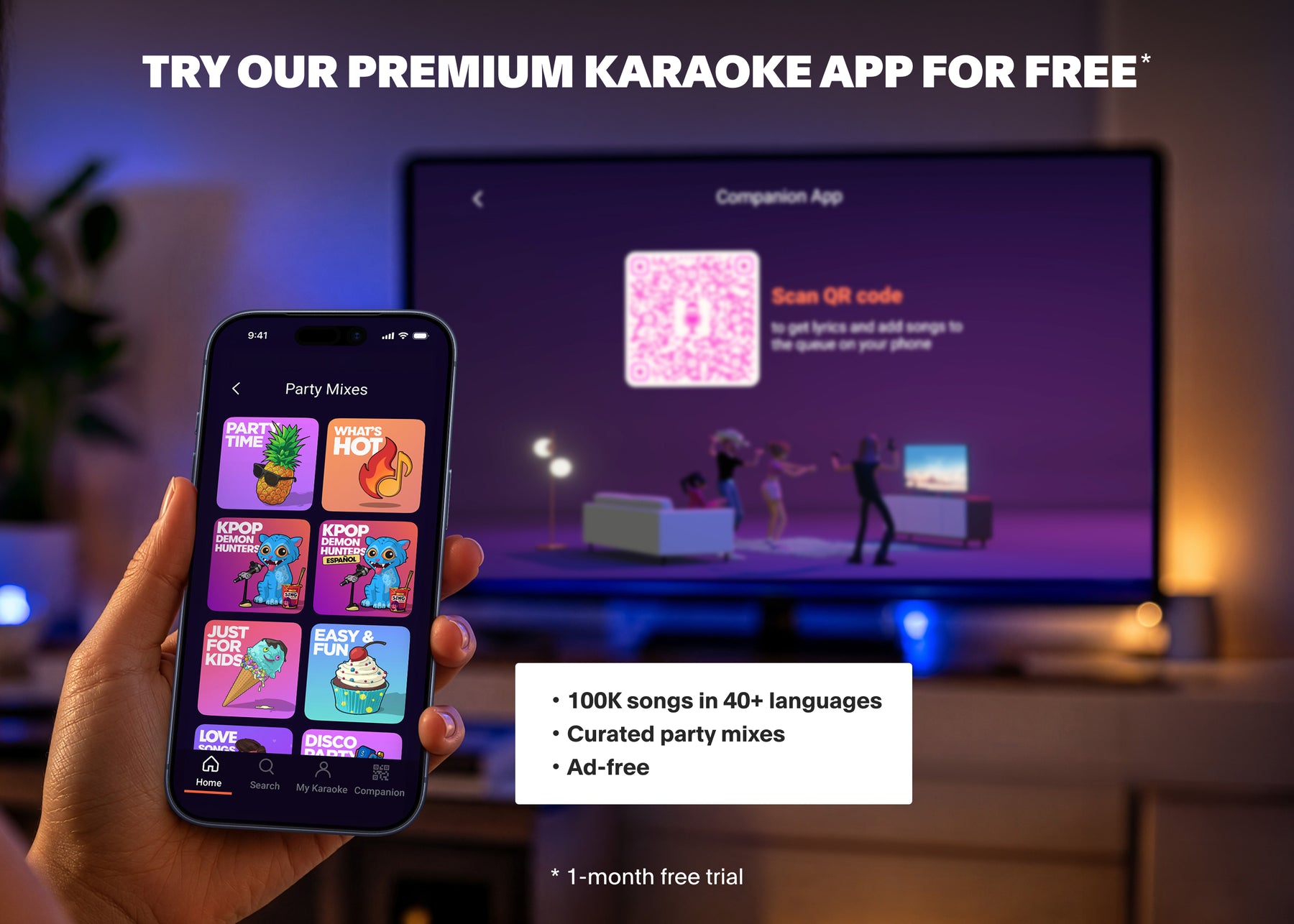 Platinum PLUS • Premium Wi-Fi Karaoke Machine