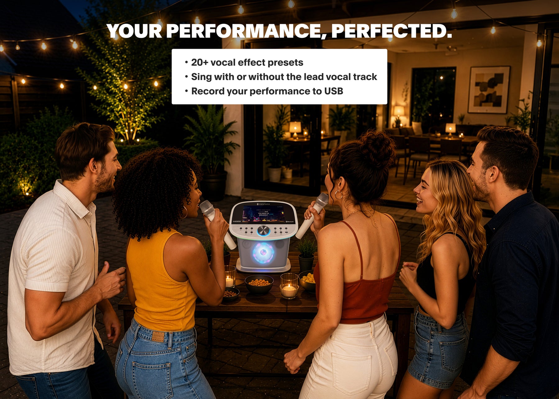 Platinum PLUS • Premium Wi-Fi Karaoke Machine