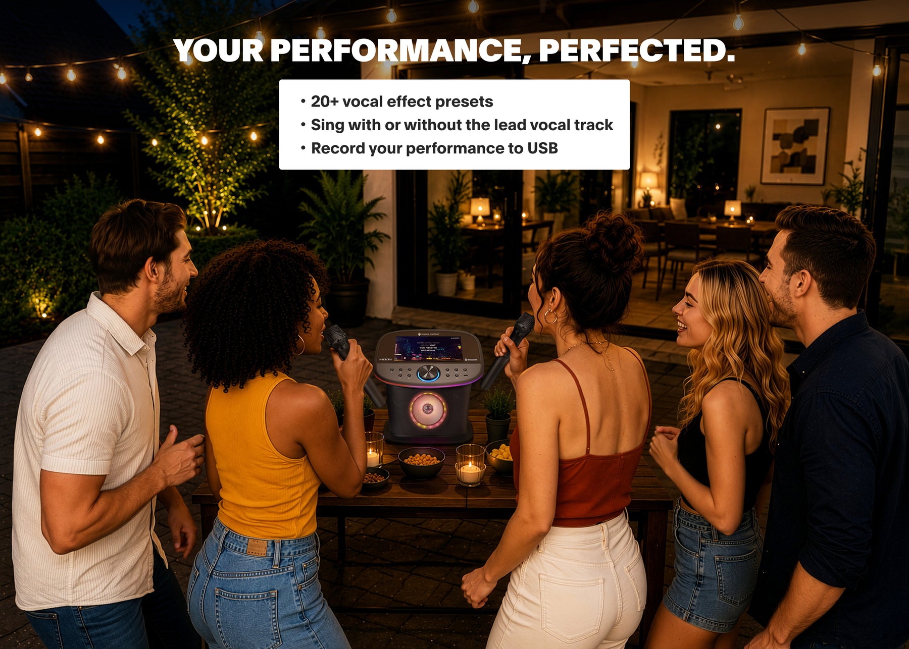 Platinum PLUS • Premium Wi-Fi Karaoke Machine