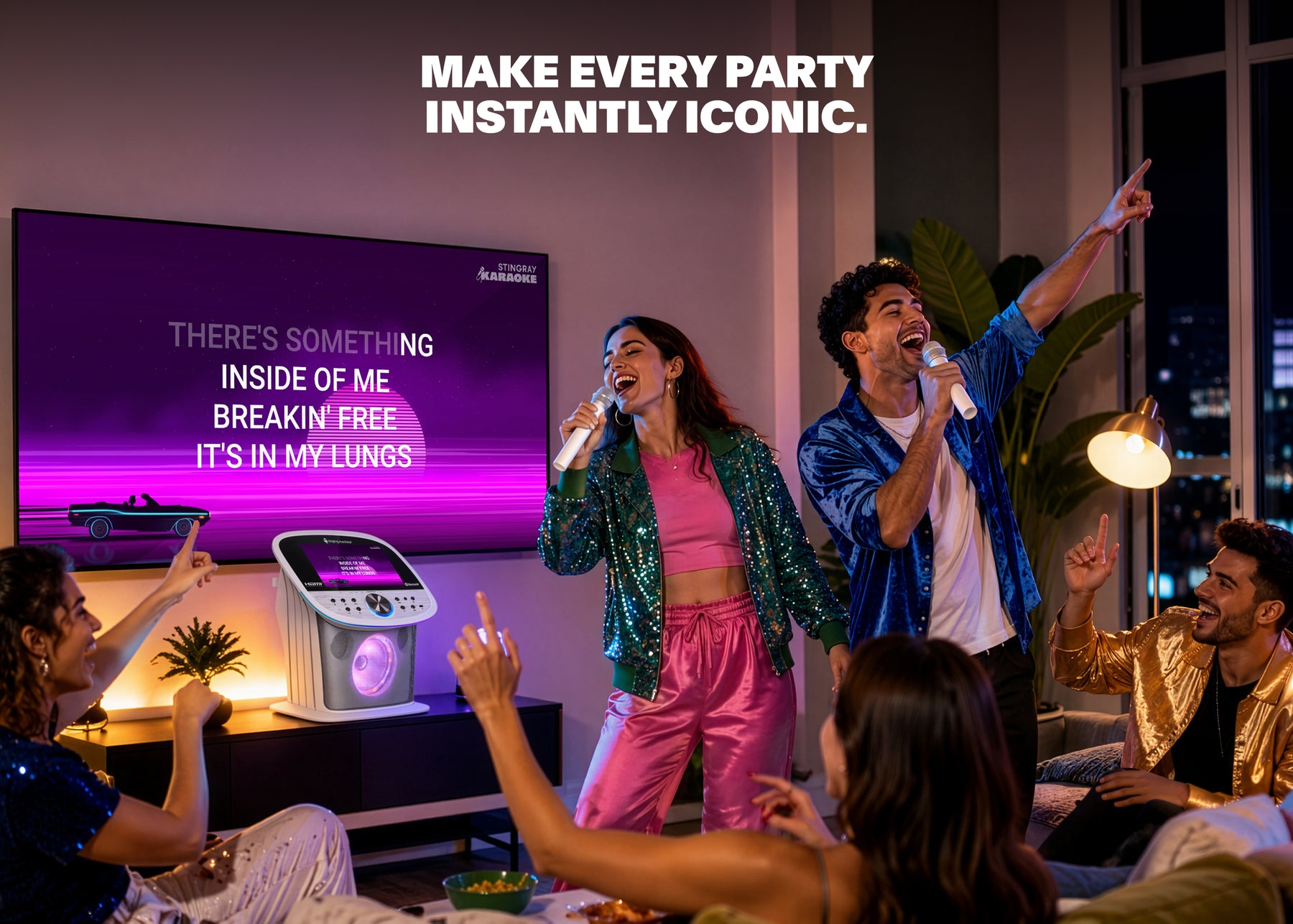 Platinum PLUS • Premium Wi-Fi Karaoke Machine