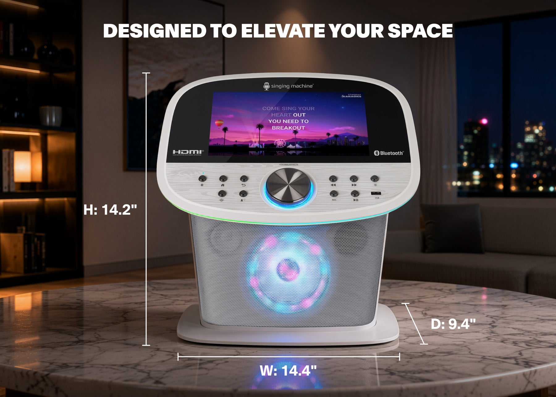 Platinum PLUS • Premium Wi-Fi Karaoke Machine