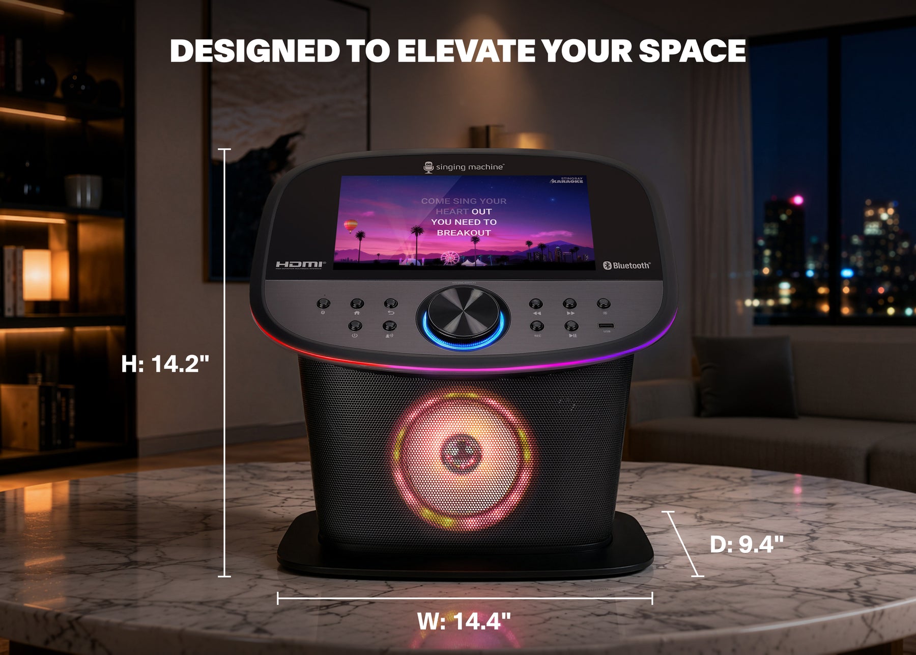 Platinum PLUS • Premium Wi-Fi Karaoke Machine
