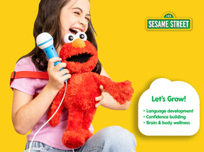 Sesame Street Karaoke Plush - Elmo • Cookie Monster • Abby Cadabby