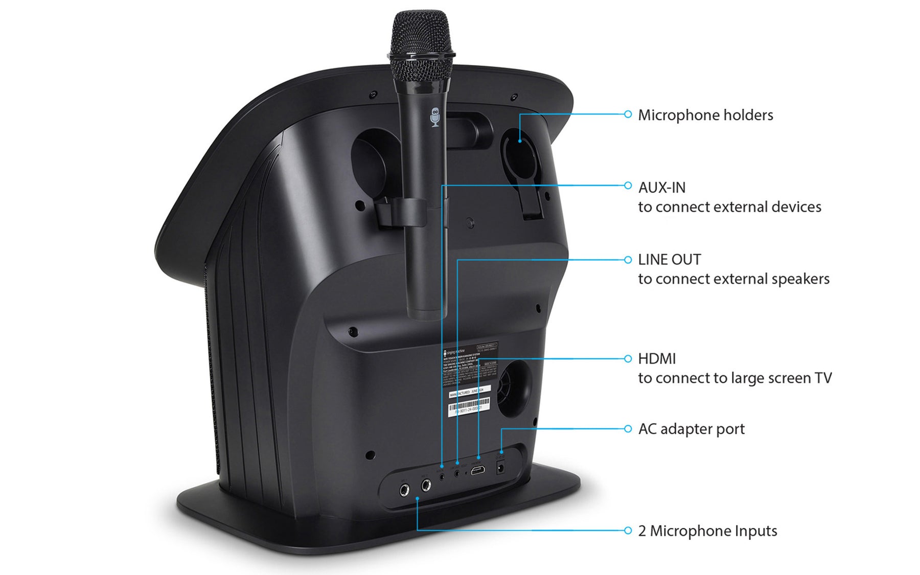 Platinum PLUS • Premium Wi-Fi Karaoke Machine