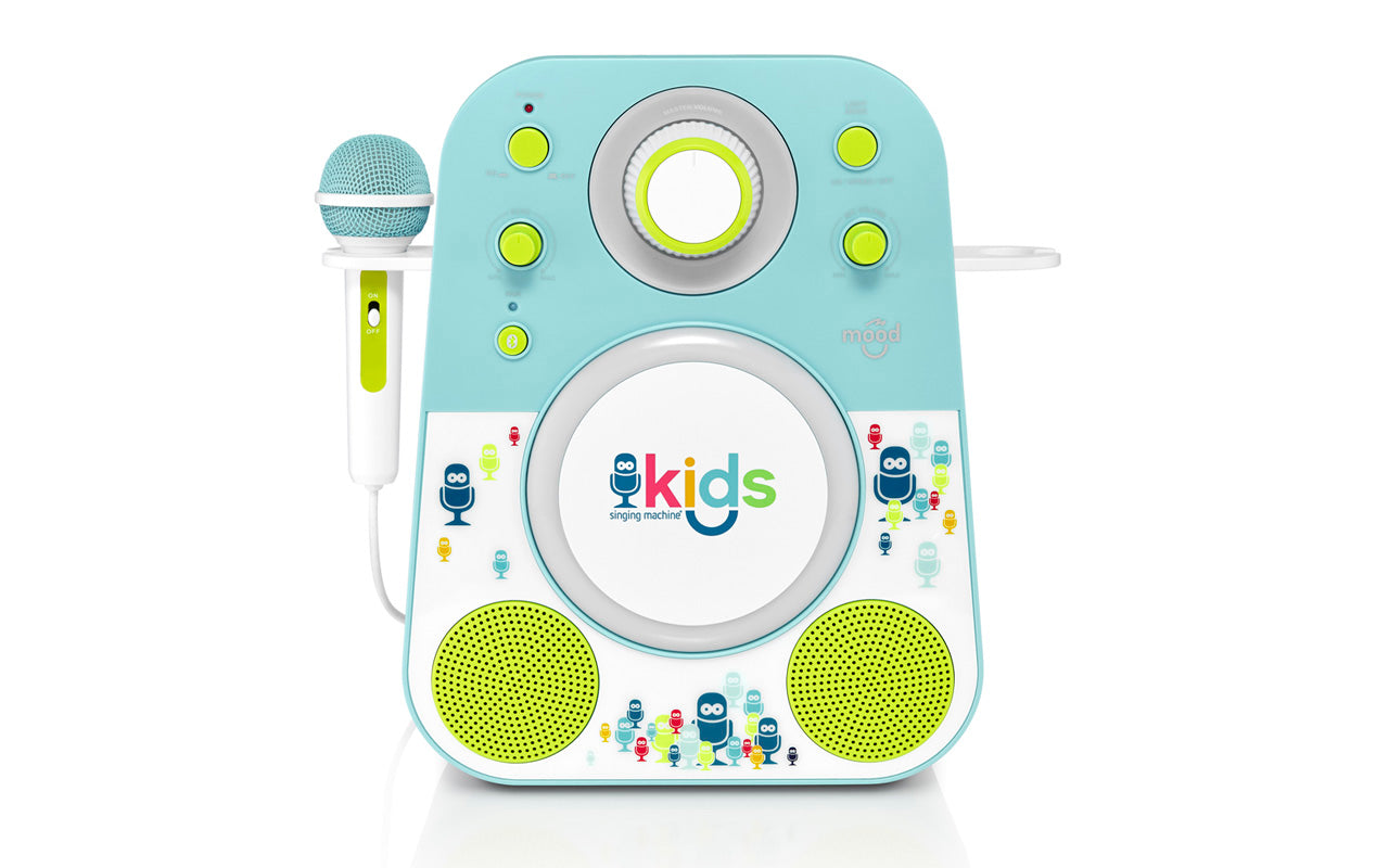 Singing Machine Kids Mood Bluetooth Karaoke System Pink/Purple