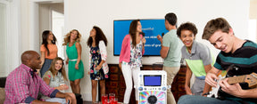 Bluetooth Karaoke Machine with lights and screen